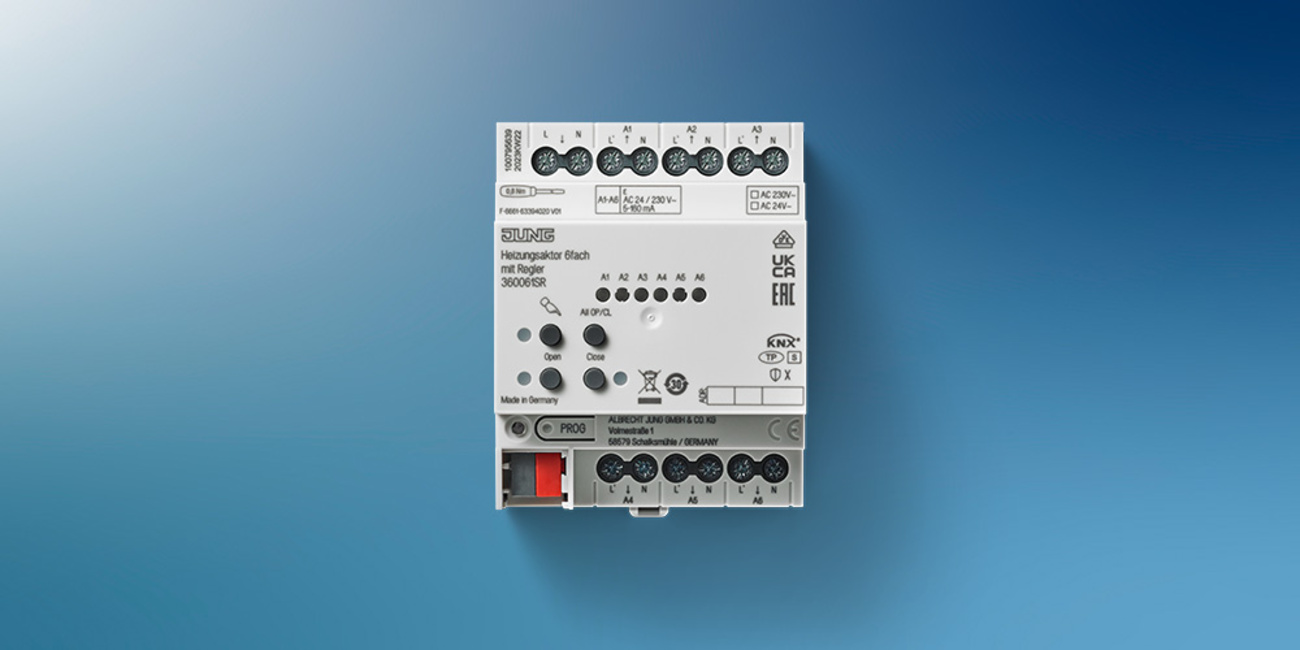 KNX Heizungsaktor 6-fach bei E-U-B Elektrotechnik Uli Bär in Kastl